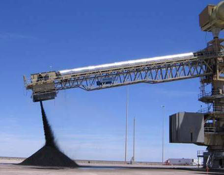 Coal handling conveyor