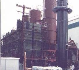 Dry flue gas desulfurization system example
