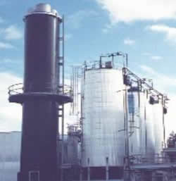 Dry flue gas desulfurization system example